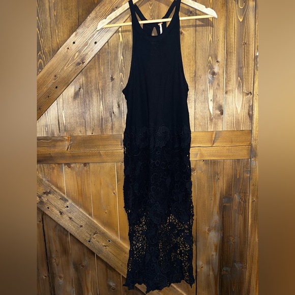 Free People Nora Sleeveless Crocheted Midi Dress - www.sanvalentin.cl